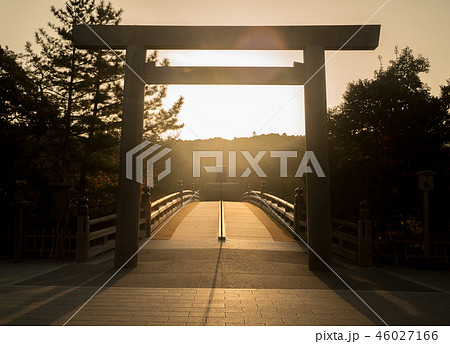 DSC04661 伊勢神宮　内宮　宇治橋の日の出 46027166