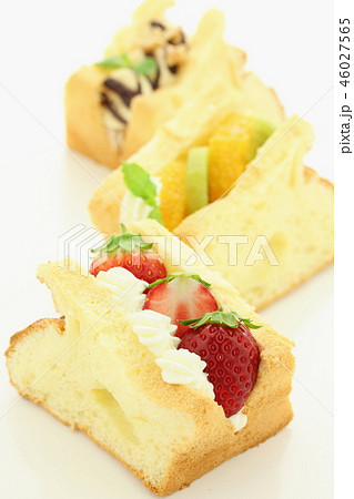 シフォンケーキサンド 46027565