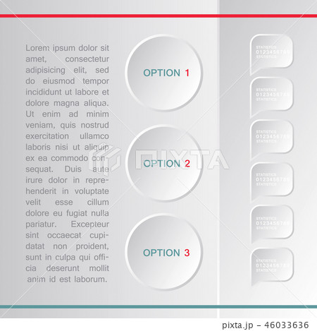 Infographic elements arrows,signs, buttons,borders 46033636