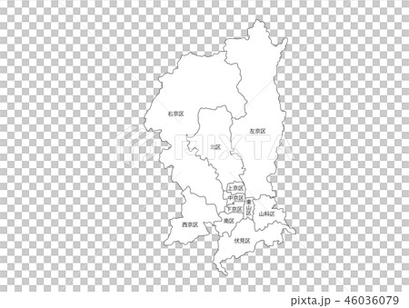 京都市地図 46036079