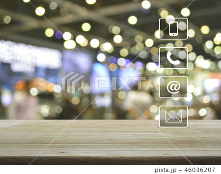 Business contact us concept 46036207