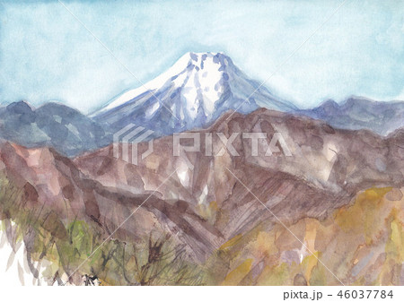 川苔山より富士山を望む 川苔山より富士山を望む 46037784