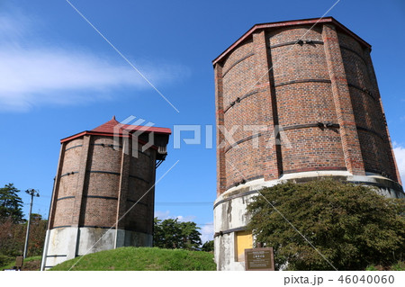 小岩井農場、上丸牛舎(レンガサイロ) 小岩井農場、上丸牛舎(レンガサイロ) 46040060