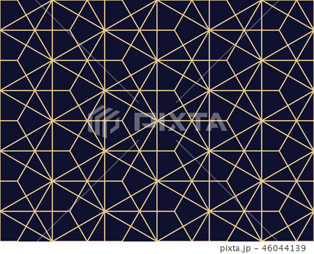 The geometric pattern with lines. Seamless  46044139