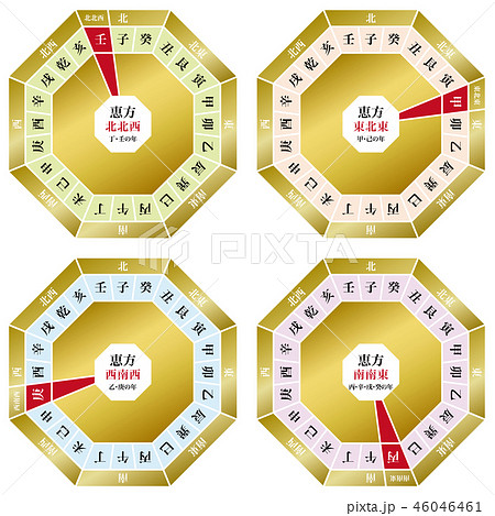 恵方の4セット 46046461
