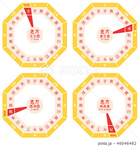 恵方の4セット 46046462