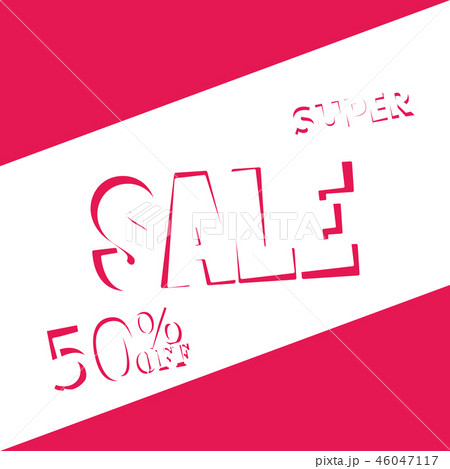 Sales. discount on white background blots. 46047117