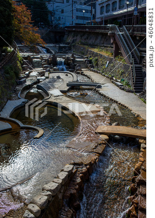 観光地有馬温泉街の風景 46048831