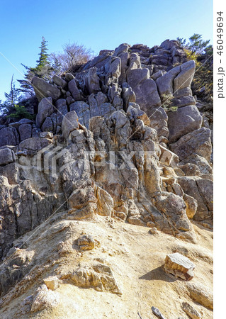 御在所岳のキレット（縦） 46049694