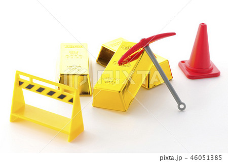 金の採掘 46051385