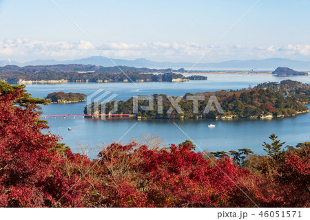 秋　松島　日本三景　2018年 46051571