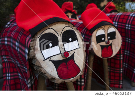 handmade tio de nadal, typical of catalonia, spain handmade tio de nadal, typical of catalonia, spain 46052137
