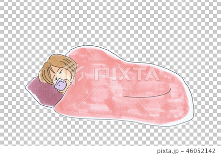 Smartphone before going to sleep, withdrawal from work, refraining from going out Smartphone before going to sleep, withdrawal from work, refraining from going out 46052142