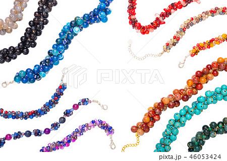 The colorful of Chakra stone bracelets The colorful of Chakra stone bracelets 46053424