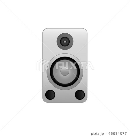 Vector speaker system on a white background 46054377