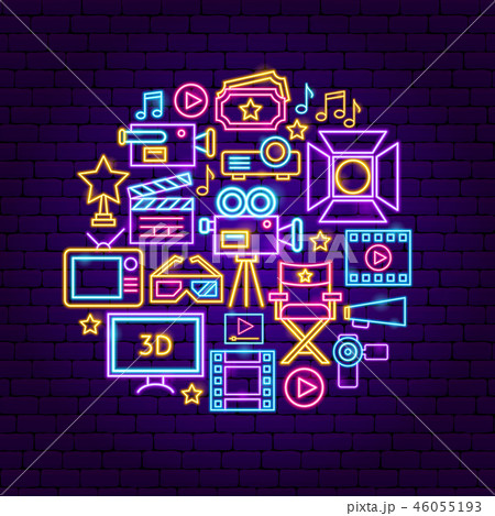 Movie Neon Concept Movie Neon Concept 46055193