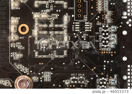 details of the video card 46055373