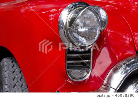 Havana, Cuba. Colorful classic 1950's cars 46058290