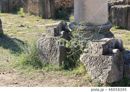 モロッコの世界遺産 ヴォルビリスの古代遺跡12 モロッコの世界遺産 ヴォルビリスの古代遺跡12 46058395
