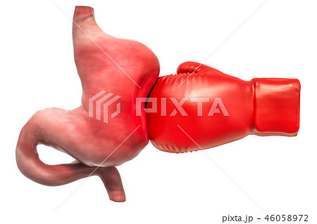 Pain in stomach, stomach disease concept Pain in stomach, stomach disease concept 46058972