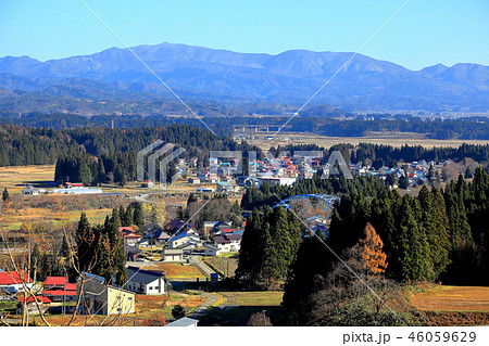 大石田町方面を望む 大石田町方面を望む 46059629