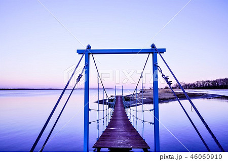 サロマ湖 鶴沼の夕暮れ サロマ湖 鶴沼の夕暮れ 46060910