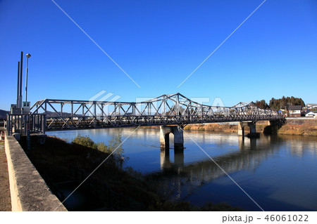 大石田大橋 の写真素材