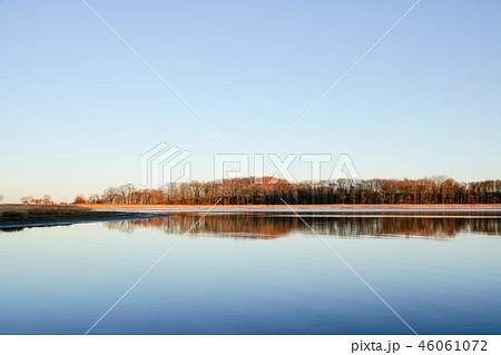 サロマ湖 鶴沼の夕暮れ サロマ湖 鶴沼の夕暮れ 46061072