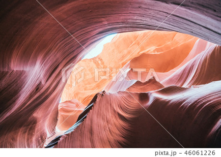 Antelope canyon famous for its sandstone Antelope canyon famous for its sandstone 46061226