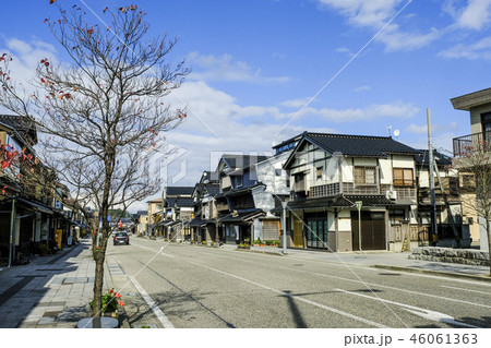 能登輪島市内の街並み 46061363