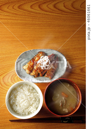 さんまの蒲焼き定食(湯気あり) さんまの蒲焼き定食(湯気あり) 46061661