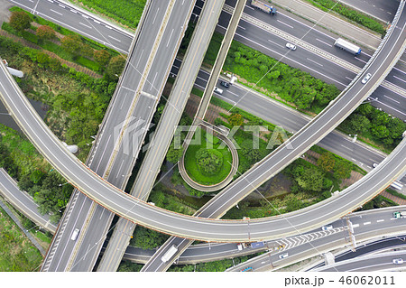 高速道路 空撮 高速道路 空撮 46062011