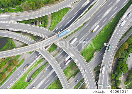 高速道路　空撮 46062014