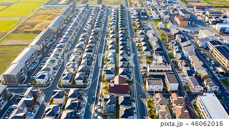 住宅地 空撮 46062016