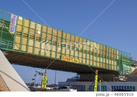 道路工事_架道橋、跨道橋 道路工事_架道橋、跨道橋 46065910