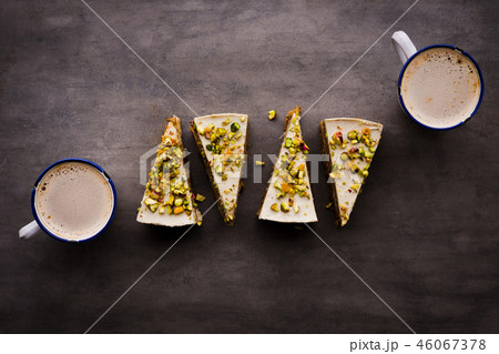 Raw vegan pistachio carrot cake Raw vegan pistachio carrot cake 46067378