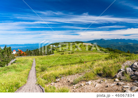 《長野県》美ヶ原高原・牛伏山の積石 46067834