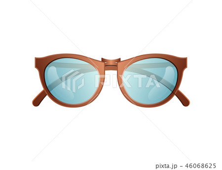 Trendy sunglasses isolated icon 46068625