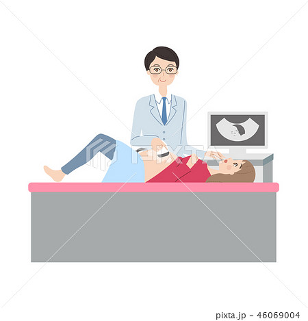 検診を受ける女性。 46069004