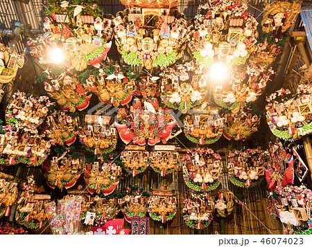 新宿 花園神社の酉の市 新宿 花園神社の酉の市 46074023