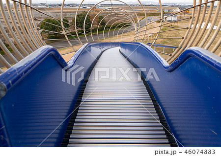 仙台市　海岸公園冒険広場　ローラースライダー 46074883