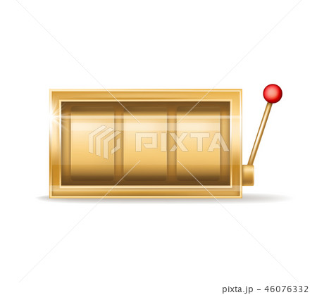 golden slot machine, gambling casino equipment 46076332