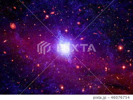 galaxy in a free space 46076754