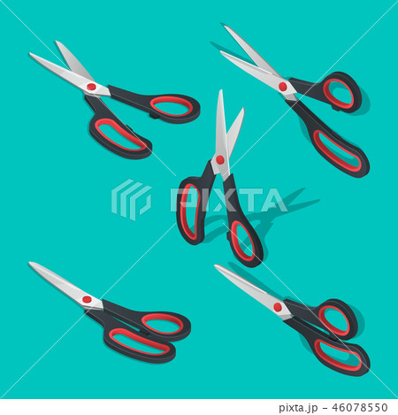 A set of scissors 46078550