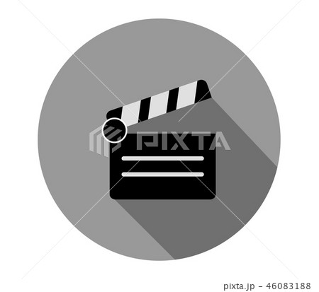 clapperboard icon 46083188