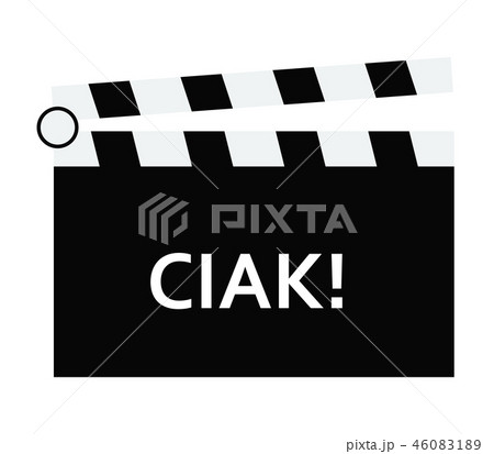 clapperboard icon 46083189