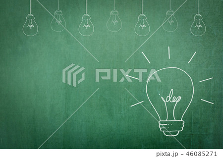 Educational or business creative thinking idea  46085271