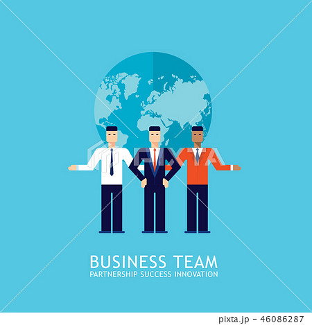 Partnership Teamwork business team success concept 46086287