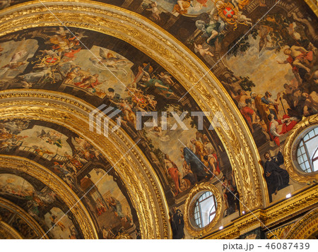 St John S Co Cathedral Valletta ヴァレッタ 聖ヨハネ准司教座聖堂の写真素材