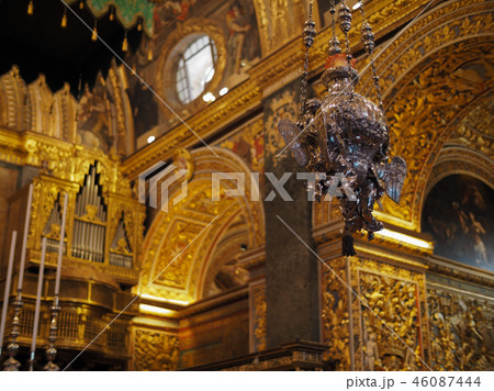 St John S Co Cathedral Valletta マルタ 聖ヨハネ准司教座聖堂の写真素材